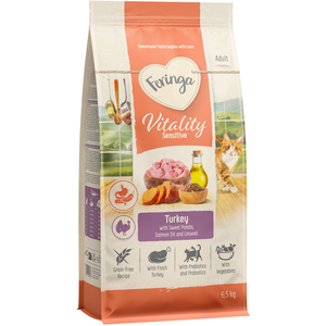 Feringa Vitality Sensitive dinde pour chat - 6,5 kg pas cher
