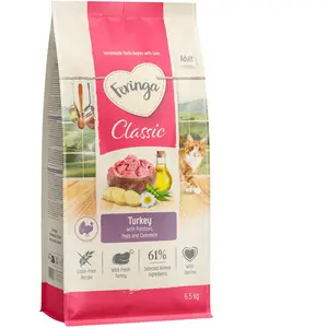 6,5 kg Feringa Adult Classic Dinde nourriture sèche pour chats pas cher
