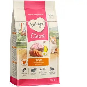 400 g Feringa Senior au poulet nourriture sèche pour chats pas cher