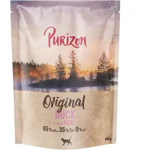 Purizon Adult canard, poisson - sans céréales - NEU 400 g pas cher