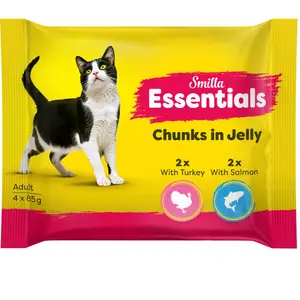 Smilla Essentials Bouchées en gelée pour chat - 112 x 85 g pas cher