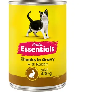 12x400g Essentials Smilla Bouchées en sauce pour chat pas cher