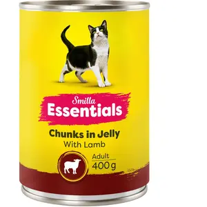 24x400g Essentials Smilla Bouchées en gelée pour chat pas cher