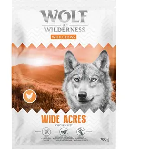pieds de poulet pour chien Wolf of Wilderness 3 x 700g pas cher