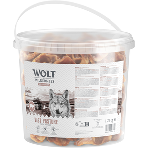 1,25kg Wolf of Wilderness Oreilles de porc "Vast Pasture" friandises pour chien pas cher