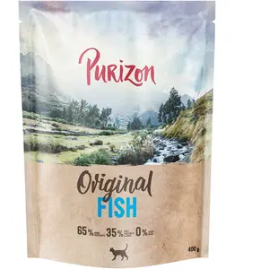 400g Purizon Original Poisson - sans céréales croquettes pour chat pas cher