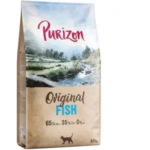 6.5kg Purizon Original Poisson - sans céréales croquettes pour chat pas cher