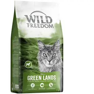 2kg Wild Freedom Adult "Green Lands" Agneau - sans céréales croquettes pour chat pas cher