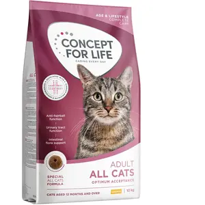 10kg Concept for Life All Cats Adult croquettes pour chat pas cher