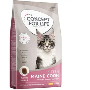 10kg Concept for Life Maine Coon Kitten Croquettes pour chaton pas cher