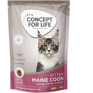 400g Concept for Life Maine Coon Kitten Croquettes pour chaton pas cher