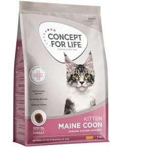 3kg Concept for Life Maine Coon Kitten Croquettes pour chaton pas cher