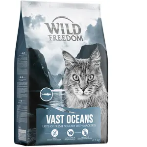 6.5kg Wild Freedom Adulte "Vast Oceans" à la maquereau - recette sans céréales croquettes pour chat pas cher