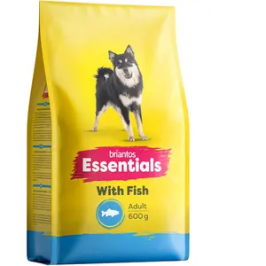 600g Briantos Essentials Adulte au poisson croquettes pour chien pas cher