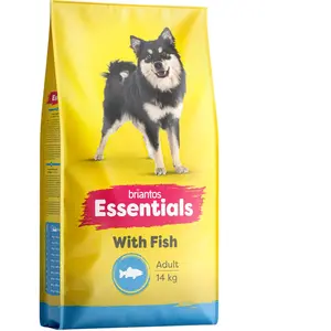 14kg Briantos Essentials Adulte au poisson croquettes pour chien pas cher