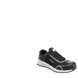 RUNNEX S1Ps-ESD-Sicherheitshalbschuhe Sportstar 5113 Schwarz/Weiß-43 pas cher