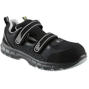 RUNNEX S1Ps ESD-Sicherheitsklettsandalen Flexstar 5116 Schwarz/Grau-43 pas cher