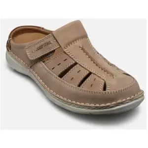 Hommes Josef Seibel Mule New Anvers 76 Cuir Fermeture velcro Plat - sable 220