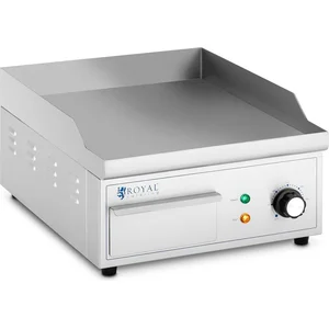 Plancha Électrique Professionnelle Plaque De Cuisson 350 x 380 mm Liss... pas cher
