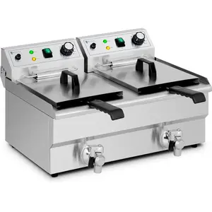 Royal Catering - Elektrische friteuse - 2 x 11 L - 230 VVendu parmanomano