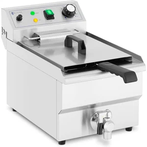 Royal Catering - Elektrische friteuse - 9 L - 3.000 W - aftapkraan - koude zoneVendu parmanomano