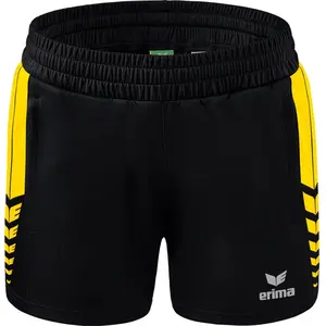Erima Six Wings Worker Short Dames - Geel / Zwart | Maat: 40 pas cher