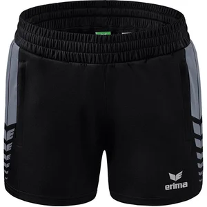 Erima Six Wings Worker Short Dames - Slate Grey / Zwart | Maat: 40 pas cher