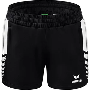 Erima Six Wings Worker Short Dames - Zwart / Wit | Maat: 36