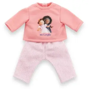 Corolle Rosa Pyjama für Puppen 36cm, 2Stk. pas cher