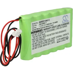 Vhbw - Batterie compatible avec adi lynx alarm panel, walynx-rchb-sc s... pas cher