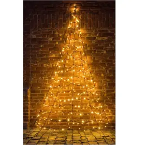 Star-Max Sapin mural de 300 cm de hauteur, noir pas cher