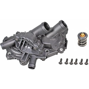 METZGER Thermostat d'eau pour VOLKSWAGEN: Tiguan, Caddy, Golf, T-Roc Cabriolet, Polo, New Beetle, Scirocco, Touran, Taigo, Sharan, CC (Ref: 4006447)
