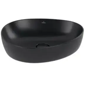 Villeroy & Boch Antao - Opzetwastafel, 40x51 cm, CeramicPlus, Pure Bla...