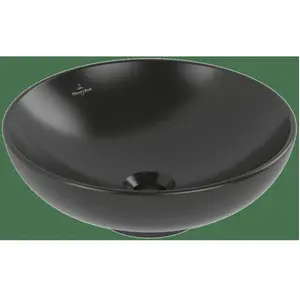 Villeroy & Boch, Lavabo, Vasque à poser Loop & Friends, 420x420x120mm, avec trop-plein, sans trou pour robinetterie (420 mm, 420 mm)