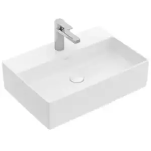 Villeroy & Boch, Lavabo, Memento 2.0 Lavabo à poser, 600 x 420 mm, 1 trou pour robinet, sans trop-plein, poli, 4A0761R7 (420 mm, 600 mm) pas cher