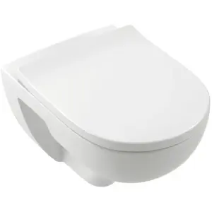 Villeroy & Boch O.novo pack wandcloset - verkort 49cm - Twistflush - CeramicPlus - wit