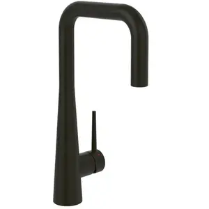 Robinet de cuisine avec douchette VILLEROY & BOCH Konic noir mat