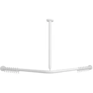 Villeroy & Boch, Tringle à rideau de douche, Barre de douche V&B ViCare fonction blanche 1000x1000mm pas cher