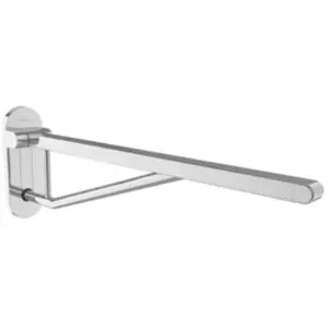 Villeroy & Boch, Porte-serviettes + crochets pour serviettes, Poignée rabattable V&B ViCare Design chromée 750mm pas cher