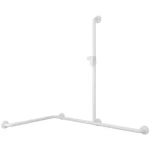 Villeroy & Boch, Poignées + Aides pour la salle de bain, Main courante de douche V&B ViCare fonction blanche 1135x1208x727mm pas cher