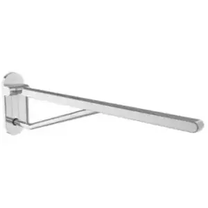 Villeroy & Boch, Porte-serviettes + crochets pour serviettes, Poignée rabattable V&B ViCare Design chromée 850mm pas cher