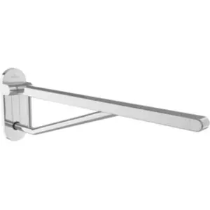 Villeroy & Boch, Porte-serviettes + crochets pour serviettes, Poignée rabattable V&B ViCare Design chromée 750mm pas cher