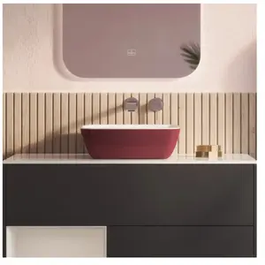 Comparateur de prix : Vasque carrée à poser VILLEROY ET BOCH Artis Bordeaux
