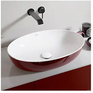 Vasque - VILLEROY & BOCH - Artis - Ovale - TitanCeram - 61x41 cm - Blanc