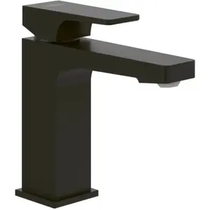 Mitigeur lavabo VILLEROY ET BOCH Architectura Square avec tirette Matt... pas cher