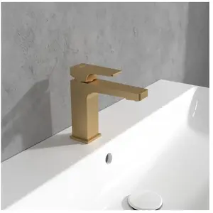 Mitigeur lavabo VILLEROY ET BOCH Architectura Square sans tirette Brus... pas cher