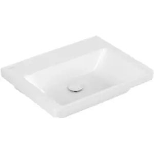 Villeroy & Boch, Lavabo, V&B lavabo SUBWAY 3.0 600x470mm sans lavabo sans robinetterie blanc C (470 mm, 600 mm)