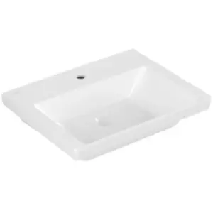 Villeroy & Boch, Lavabo, V&B lavabo armoire SUBWAY 3.0 600x470mm o ÜL avec HL we (470 mm, 600 mm)