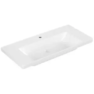 Villeroy & Boch, Lavabo, V&B lavabo armoire SUBWAY 3.0 1000x470mm o ÜL avec HL we (470 mm, 1000 mm)