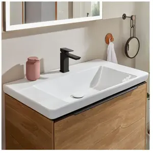 Villeroy & Boch, Lavabo, V&B lavabo armoire SUBWAY 3.0 800x470mm o ÜL avec HL we C+ (470 mm, 800 mm)